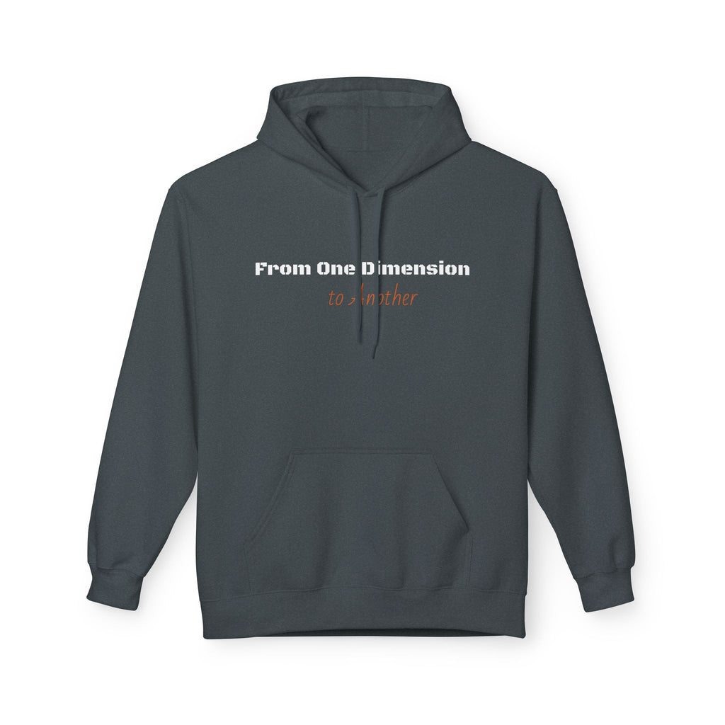 "From One Dimension to Another" Space Art Graphic Pullover- Hoodie