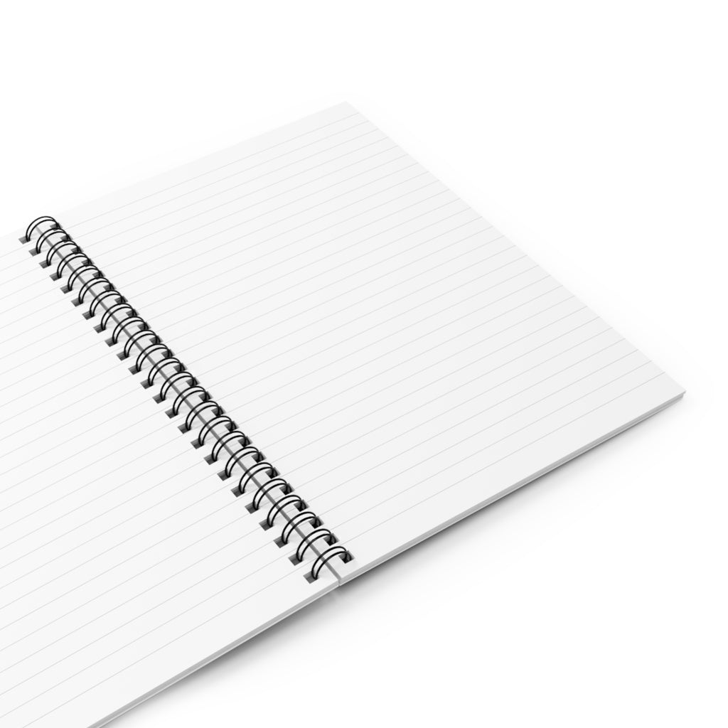 "Just Breathe"- Abstract Smoke Lips Spiral Notebook