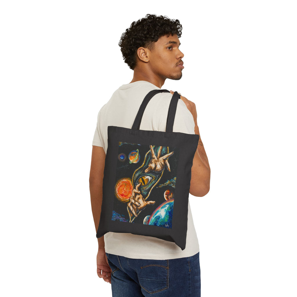 "From One Dimension to Another"- Canvas Tote Bag