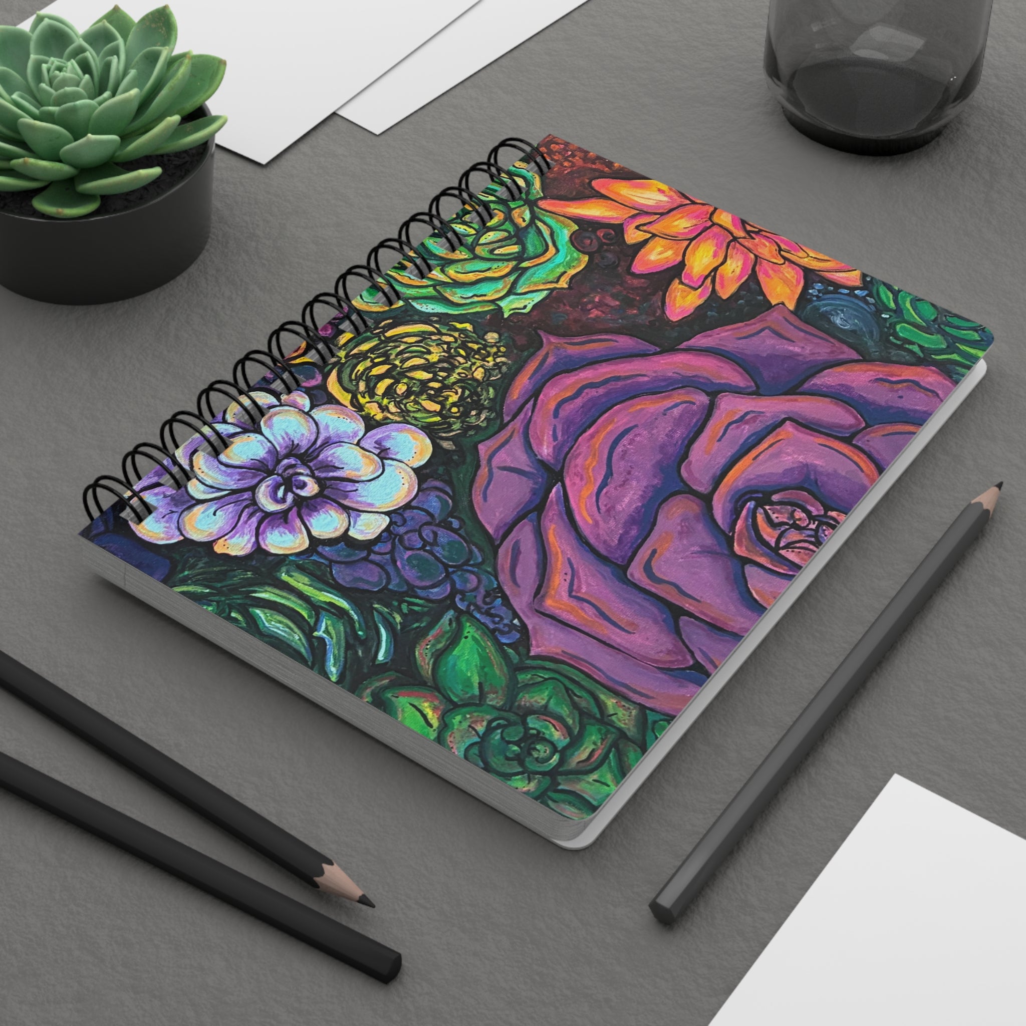 Succulent Spiral Journal